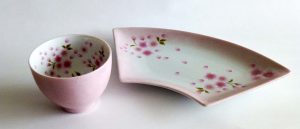 桜模様で作った作品