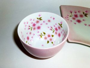 桜模様で作った作品